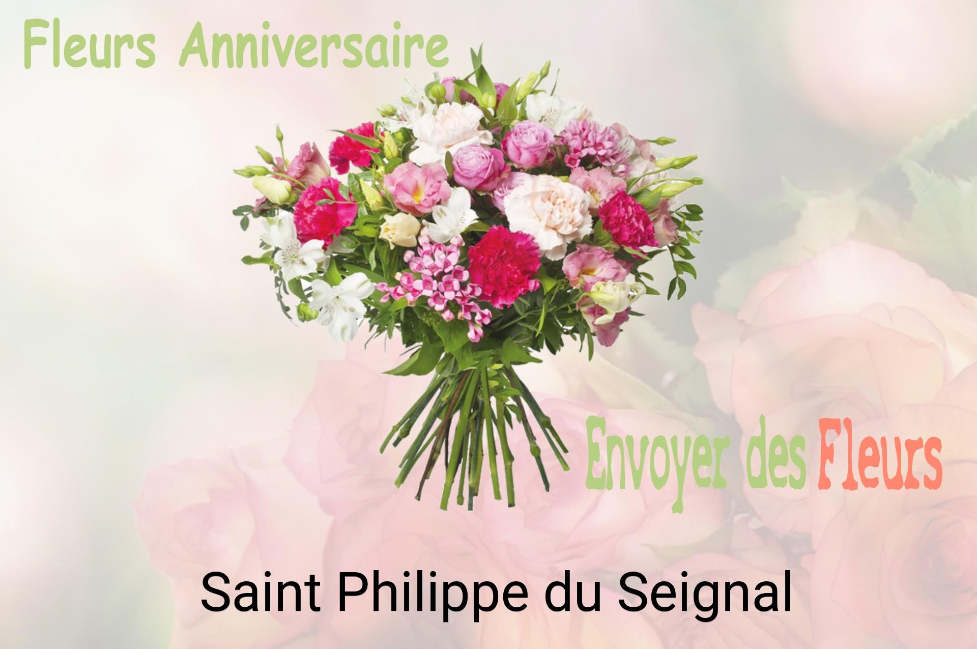 Bouquet de fleurs d’anniversaire livré à Saint-Philippe-du-Seignal