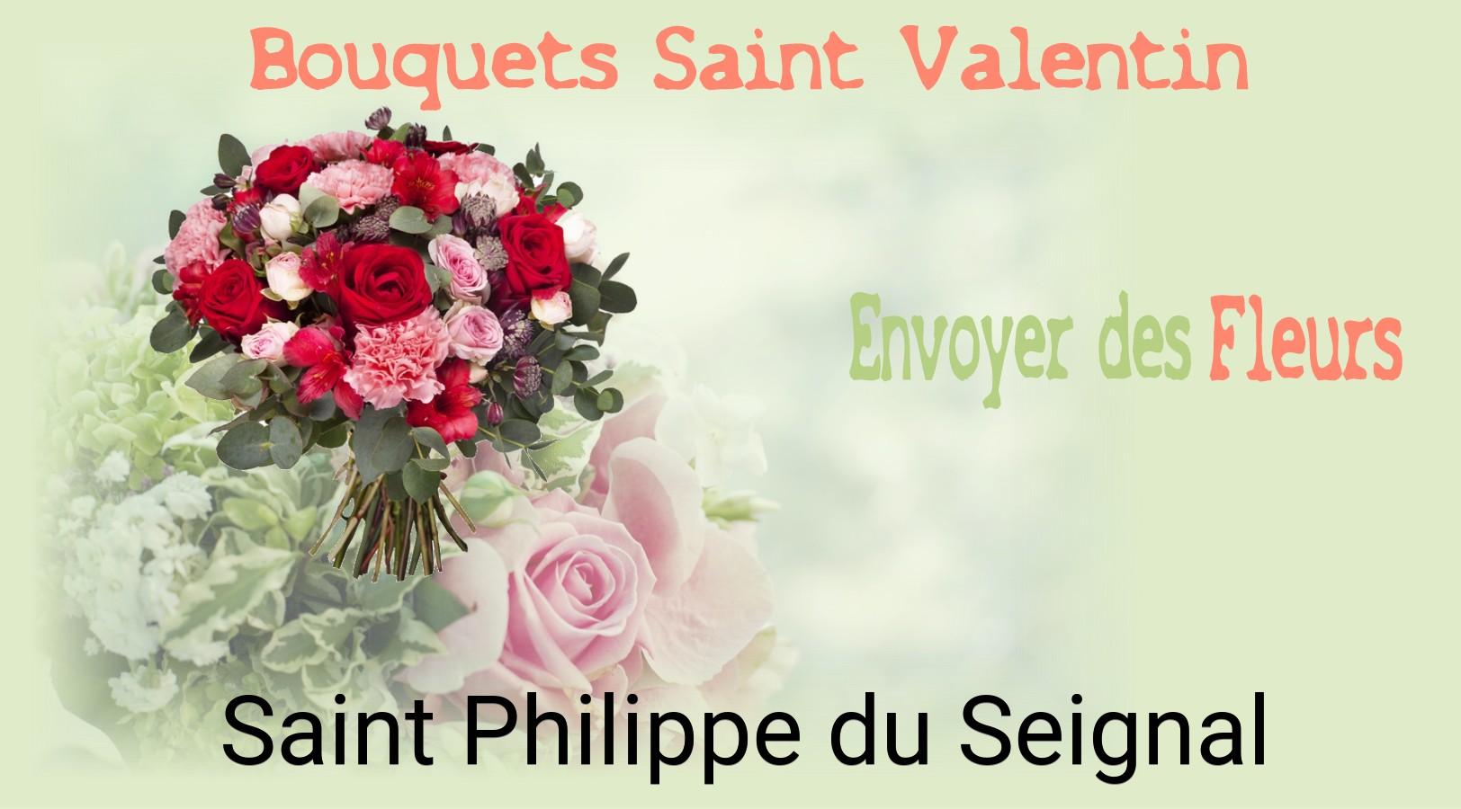 Roses de Saint-Valentin livrées à Saint-Philippe-du-Seignal